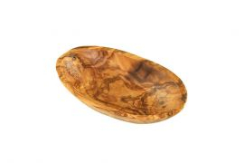 Schale aus Olivenholz, 9 cm, oval