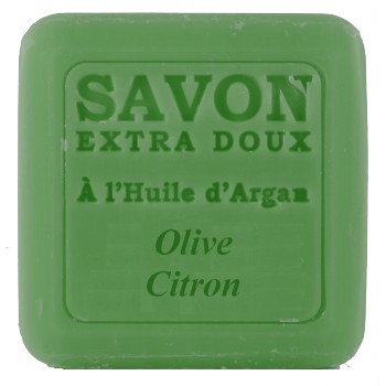 Seife mit Arganöl, 100 g "Olive-Zitrone"