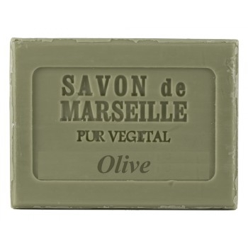 Seifendose "Savon Extra Pur" mit Oliven-Seife