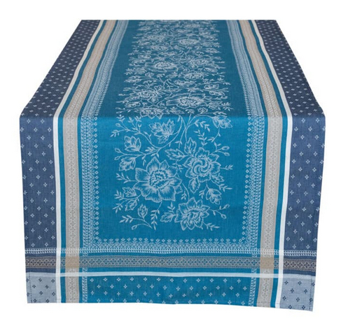 Tischläufer, 160 x 50 cm "Massilia", blau