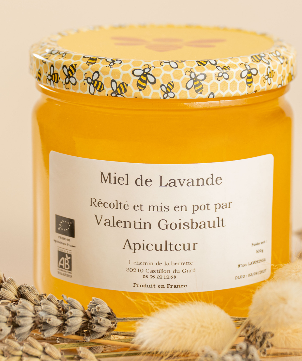 Bio-Lavendelhonig, 500 g | Valentin Goisbault