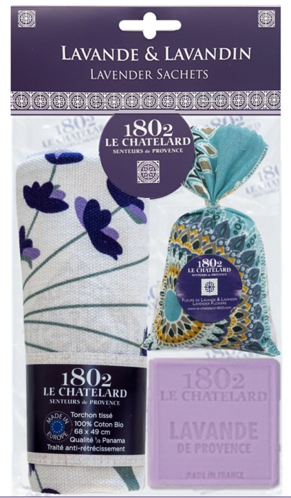 Geschenkset Lavendel 1802 "Bleu Azur"