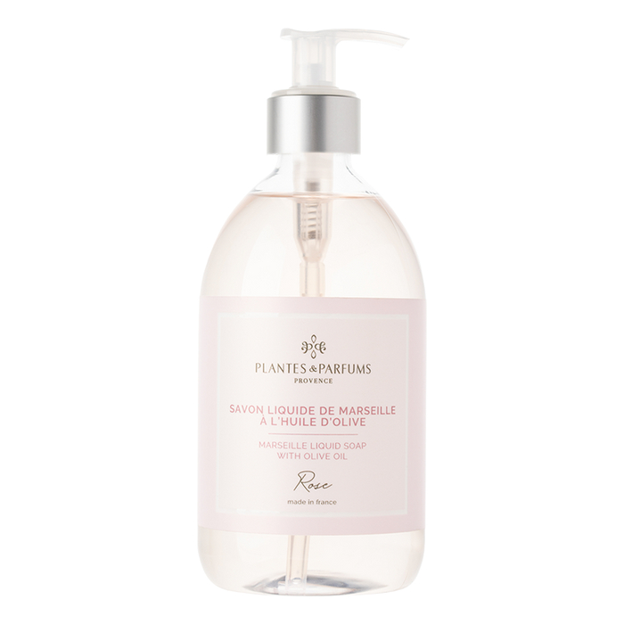 Flüssigseife "Rose" 500 ml, Savon de Marseille