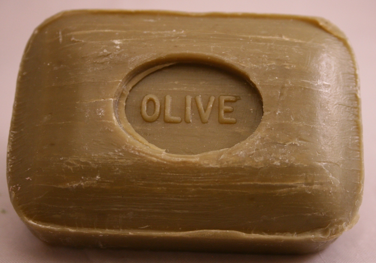 Grüne Savon de Marseille mit Olivenöl, 100 g "Olive"