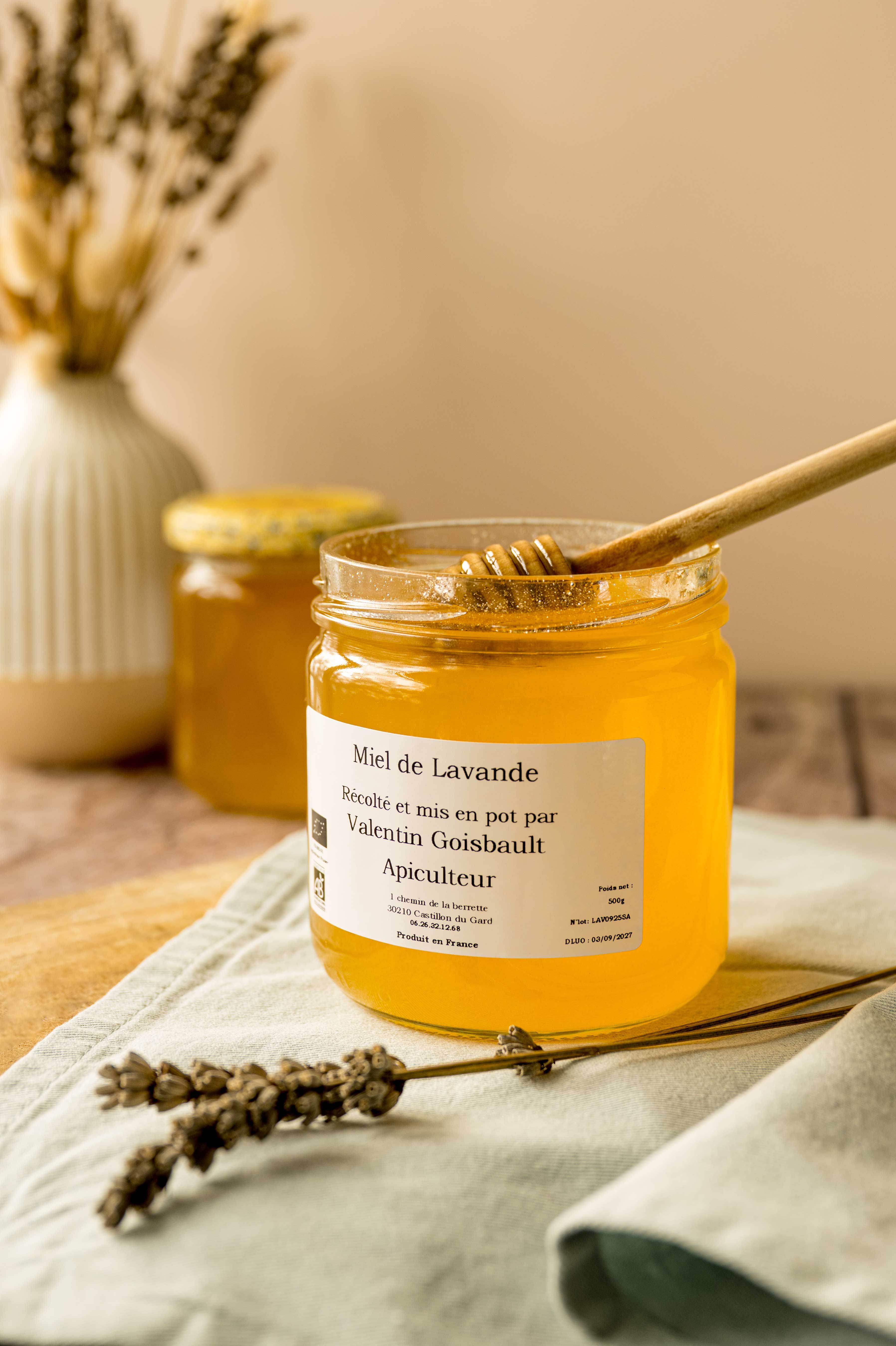 Bio-Lavendelhonig, 500 g | Valentin Goisbault