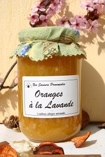 Konfitüre "Orange-Lavendel", 345 g