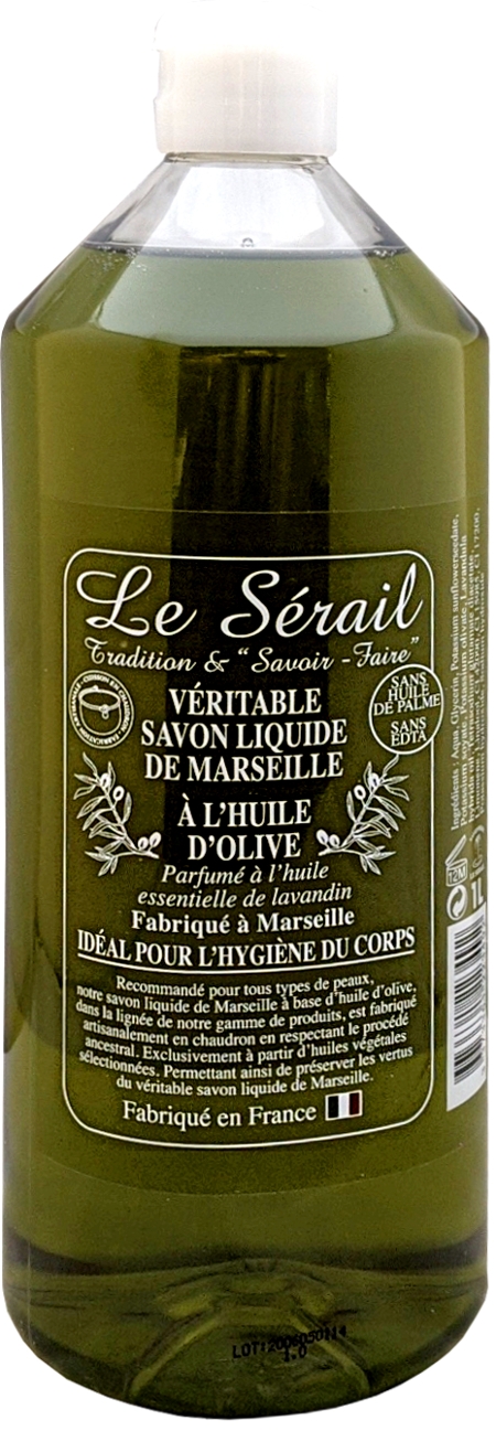 Flüssigseife Olive 1 l, Nachfüllflasche | "Le Sérail"