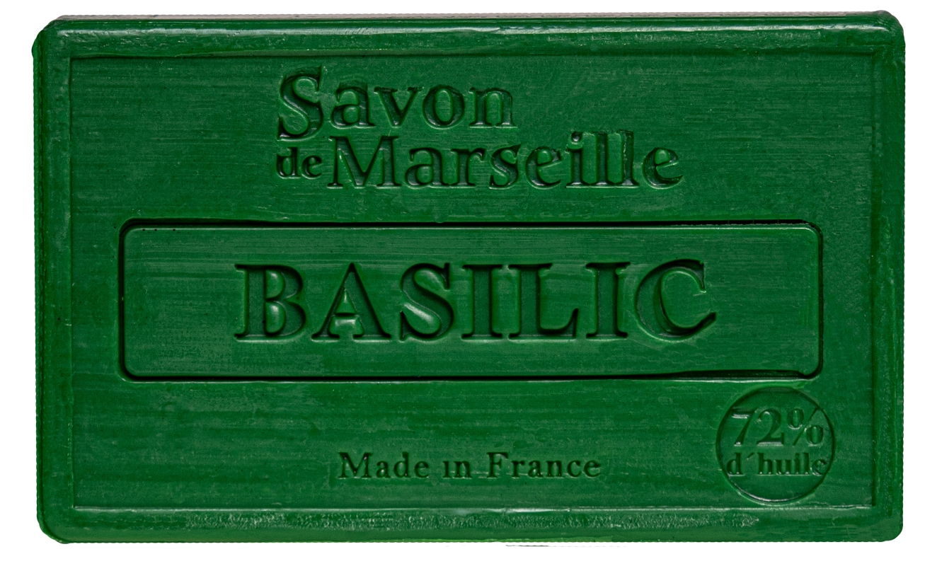 Savon de Marseille, 100 g "Basilikum"