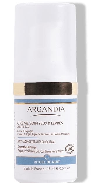 Opuntia Anti-Aging-Pflege, Augen & Lippen, 15 ml
