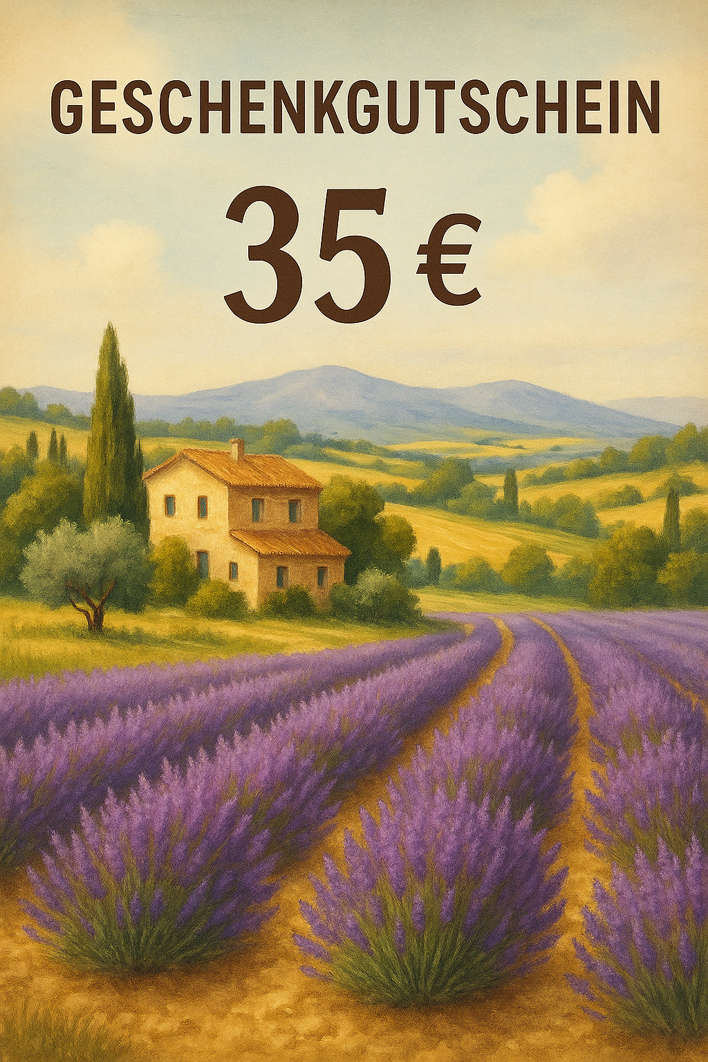 Geschenkgutschein, 35,- €