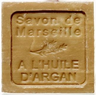 Savon de Marseille, 300 g mit Arganöl als Würfelseife