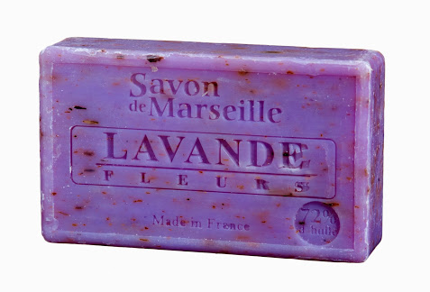 Savon de Marseille, 100 g "Lavendelblüten"
