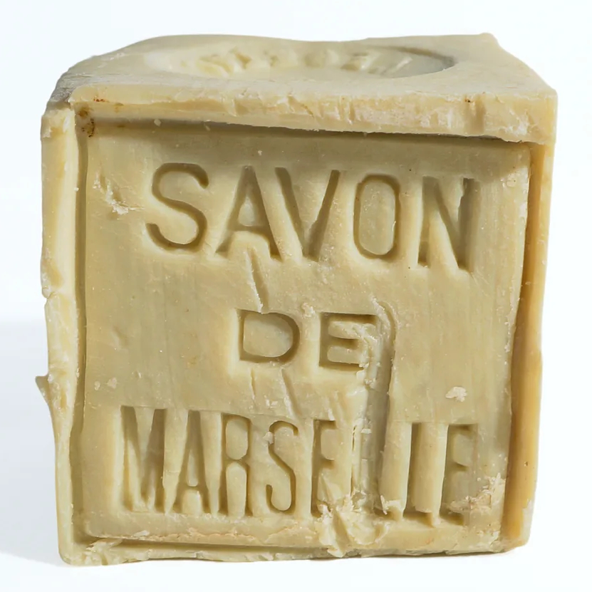Weiße Savon de Marseille mit Kokosöl, 400 g | Le Sérail