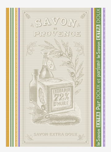 Geschirrtuch, 50 x 70 cm "Savon de Marseille"